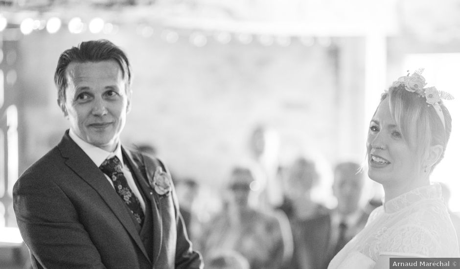 Le mariage de Edward et Lucy à Saint-Sulpice-le-Guérétois, Creuse