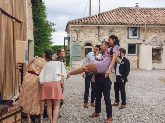 Le mariage de Christophe et Camille à Solomiac, Gers 87