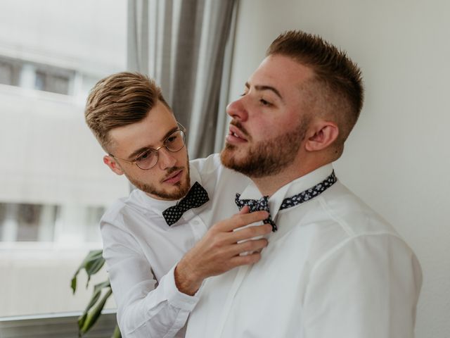 Le mariage de Corentin et Jennifer à Saint-Sixt, Haute-Savoie 6