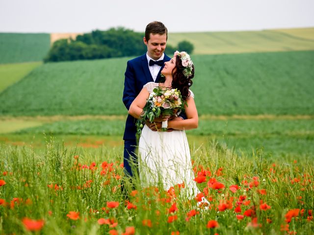 Le mariage de Ghislain et Amandine à Imbsheim, Bas Rhin 3