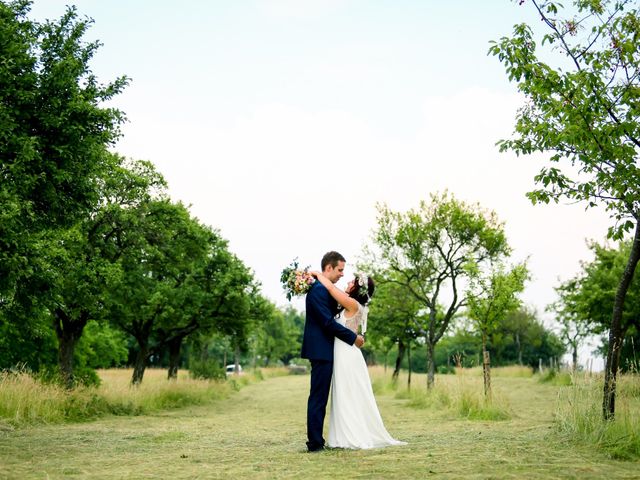 Le mariage de Ghislain et Amandine à Imbsheim, Bas Rhin 8