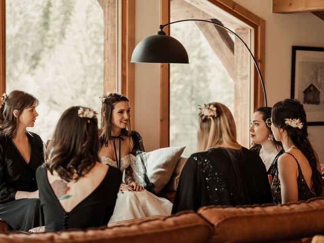 Le mariage de Victor et Honorine à Montriond, Haute-Savoie 11