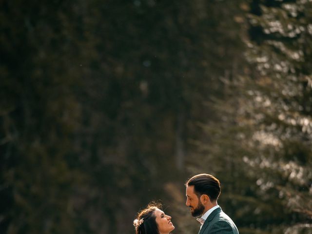 Le mariage de Victor et Honorine à Montriond, Haute-Savoie 55