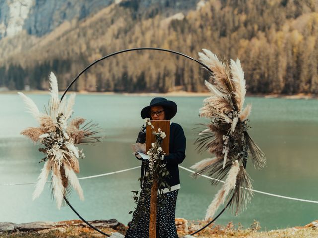 Le mariage de Victor et Honorine à Montriond, Haute-Savoie 58