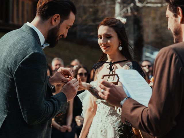 Le mariage de Victor et Honorine à Montriond, Haute-Savoie 65