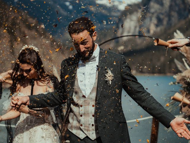 Le mariage de Victor et Honorine à Montriond, Haute-Savoie 73