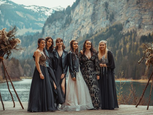 Le mariage de Victor et Honorine à Montriond, Haute-Savoie 99