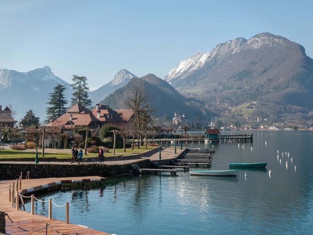 Le mariage de William et Laurie à Talloires, Haute-Savoie 10