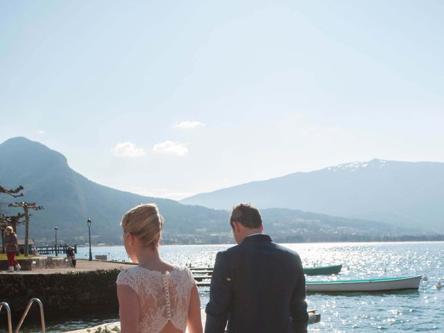 Le mariage de William et Laurie à Talloires, Haute-Savoie 41