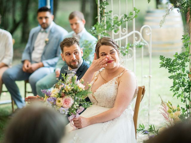 Le mariage de Geoffrey et Charlène à Rimons, Gironde 37