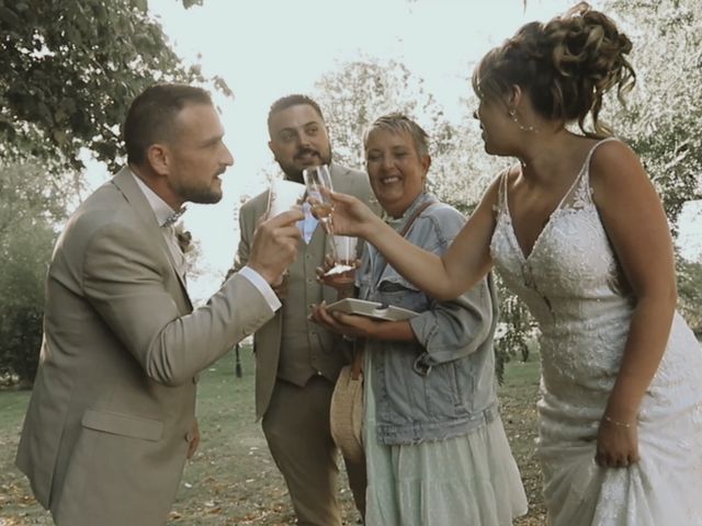 Le mariage de Florian et Elodie à Bagneux, Maine et Loire 19