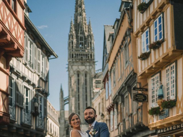 Le mariage de Thibault et Isabella à Quimper, Finistère 93