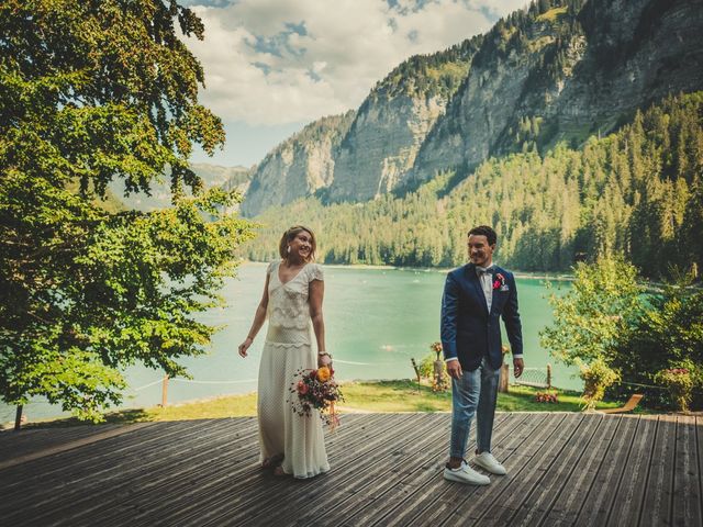 Le mariage de Julien et Pauline à Montriond, Haute-Savoie 38