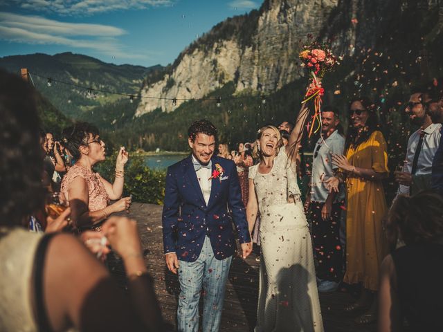 Le mariage de Julien et Pauline à Montriond, Haute-Savoie 86