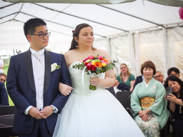 Le mariage de Takuma et Maude à Teloché, Sarthe 17