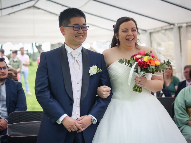 Le mariage de Takuma et Maude à Teloché, Sarthe 20