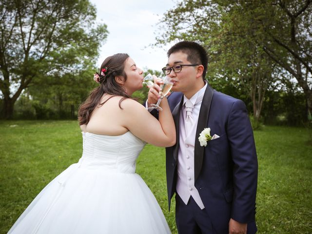 Le mariage de Takuma et Maude à Teloché, Sarthe 25