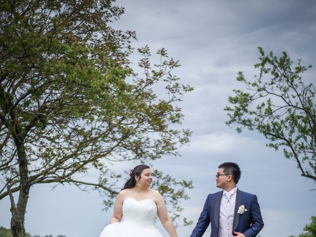 Le mariage de Takuma et Maude à Teloché, Sarthe 32