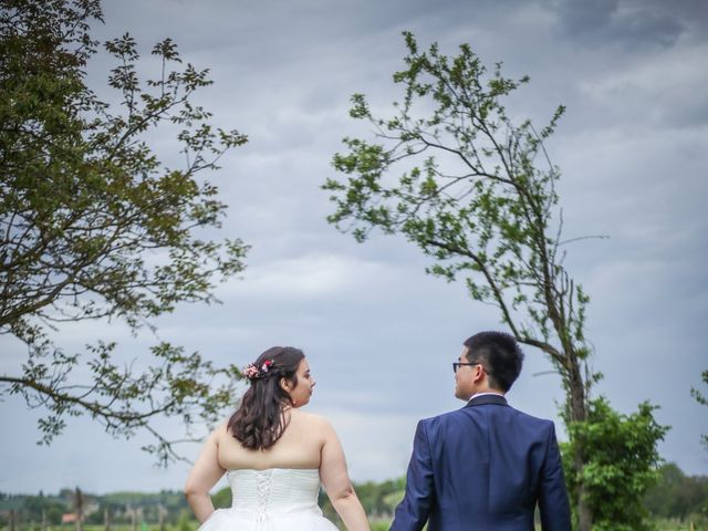 Le mariage de Takuma et Maude à Teloché, Sarthe 1