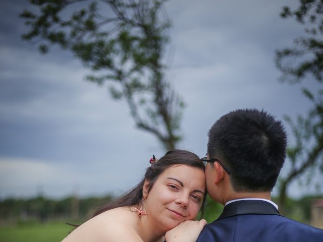 Le mariage de Takuma et Maude à Teloché, Sarthe 2