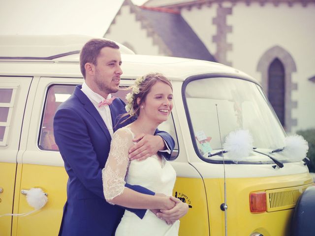 Le mariage de Martin et Amandine à Treffléan, Morbihan 17