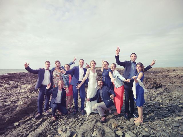 Le mariage de Martin et Amandine à Treffléan, Morbihan 32