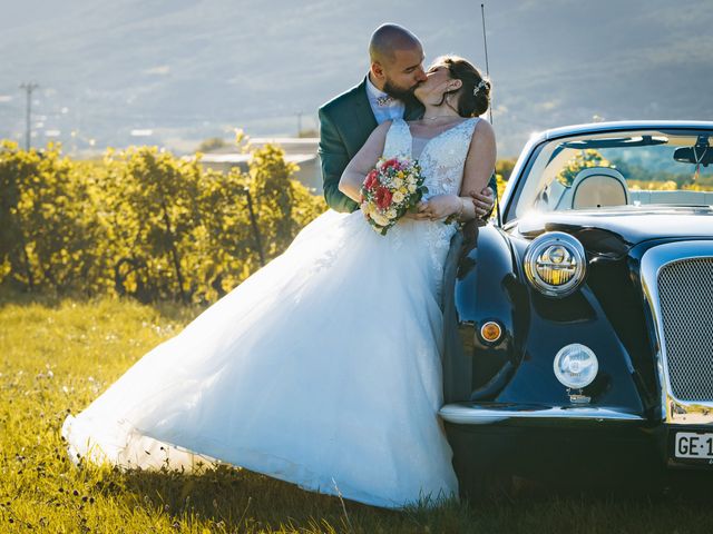 Le mariage de Benjamin et Anaïs à Satigny, Genève 1