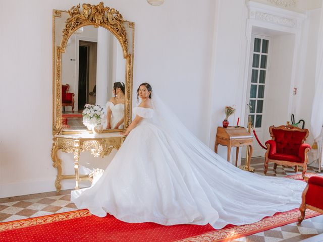 Le mariage de Amir et Dalal à Trancrainville, Eure-et-Loir 92