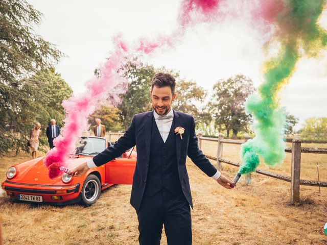 Le mariage de Thibault et Amandine à Franchesse, Allier 24