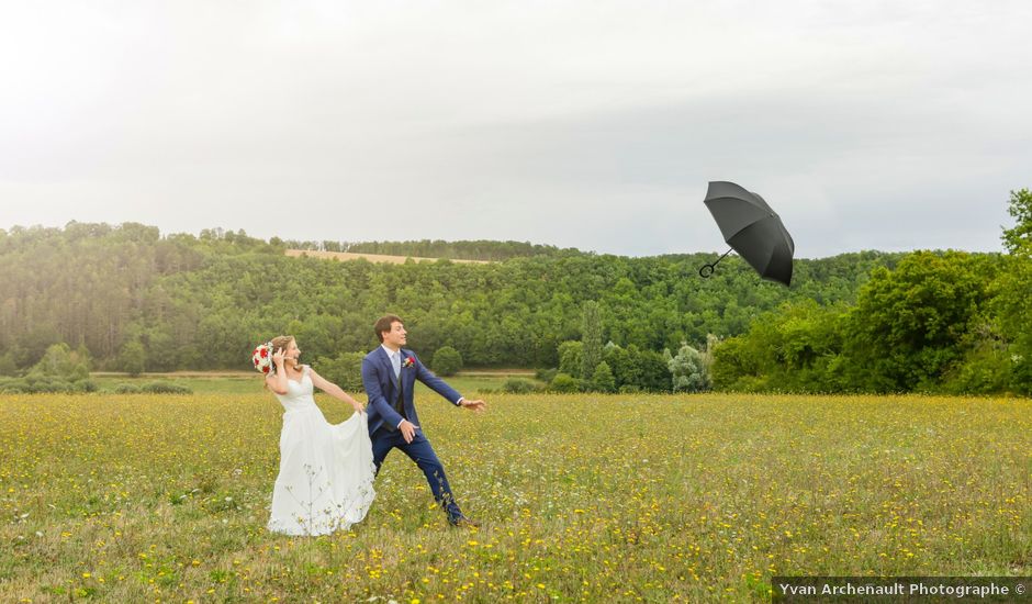 Le mariage de Gabriel et Alice à Druyes-les-Belles-Fontaines, Yonne