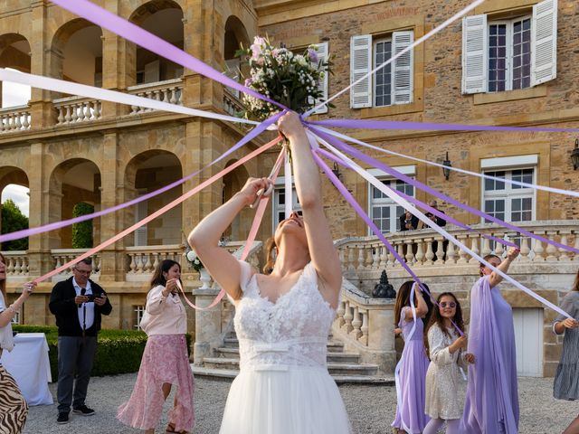 Le mariage de Florian et Natalia à Excideuil, Dordogne 87