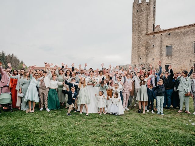 Le mariage de Chafik et Eva à Chambles, Loire 26