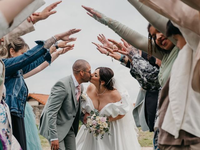 Le mariage de Chafik et Eva à Chambles, Loire 1