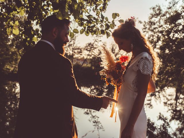 Le mariage de Pierre et Eva à La Roche-Chalais, Dordogne 4