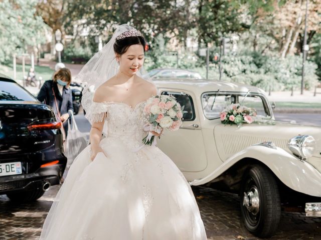 Le mariage de Vincent et Xiaoshu à Paris, Paris 18