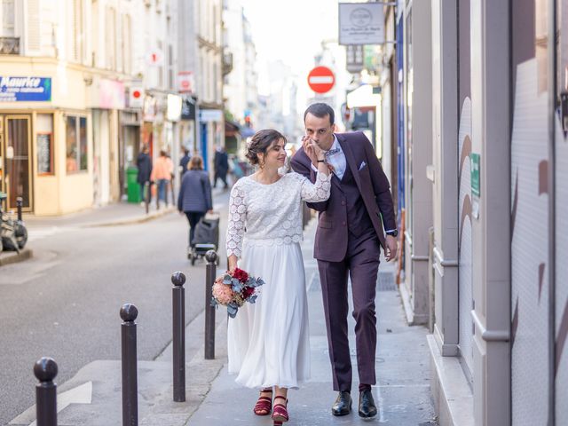 Le mariage de Antoine et Lamia à Paris, Paris 9