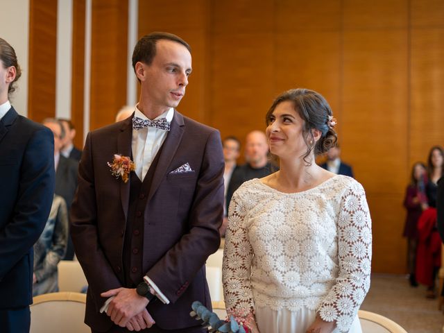 Le mariage de Antoine et Lamia à Paris, Paris 11