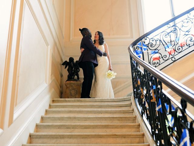 Le mariage de Maria et Djibril à Santeny, Val-de-Marne 42