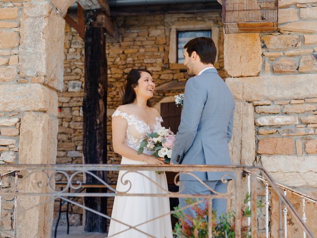 Le mariage de Stephan et Alexandra à Lacenas, Rhône 42