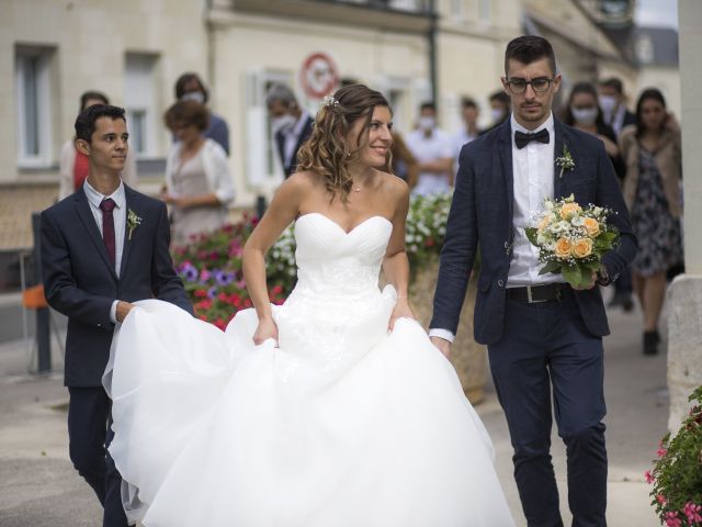 Le mariage de Florine et Loïc à Saumur, Maine et Loire 36