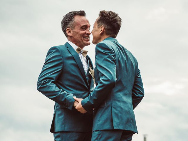 Le mariage de Franck et Julien à Négrondes, Dordogne 45