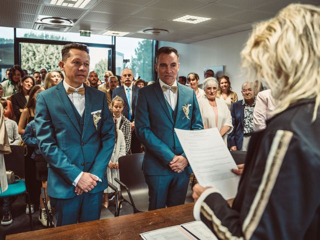 Le mariage de Franck et Julien à Négrondes, Dordogne 52