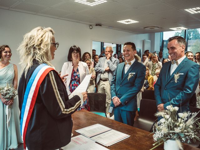 Le mariage de Franck et Julien à Négrondes, Dordogne 54
