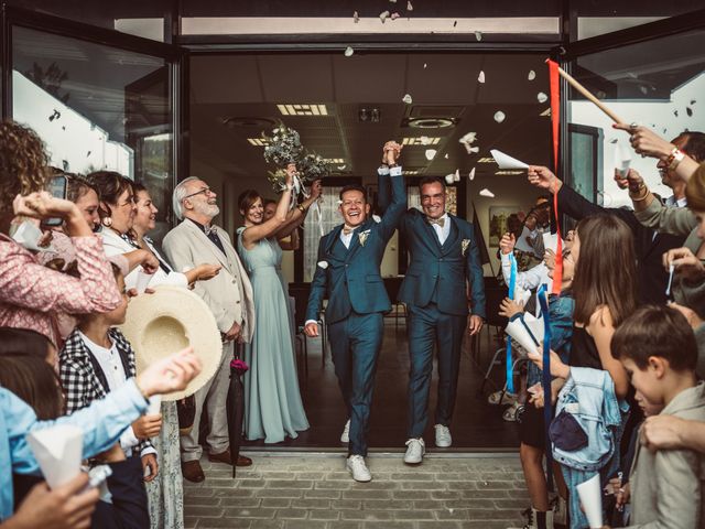 Le mariage de Franck et Julien à Négrondes, Dordogne 58