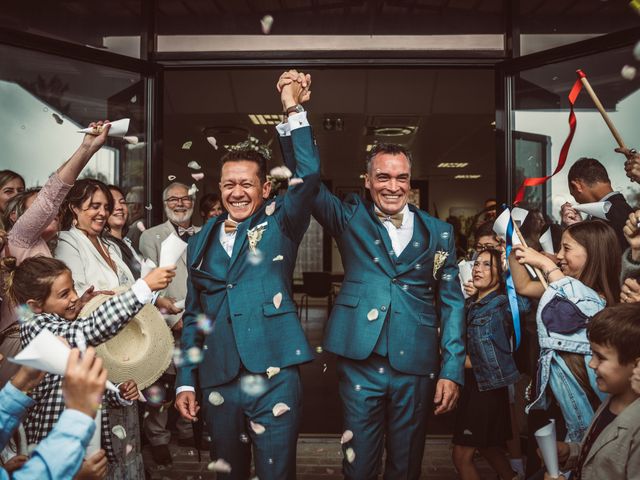Le mariage de Franck et Julien à Négrondes, Dordogne 59