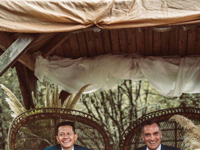 Le mariage de Franck et Julien à Négrondes, Dordogne 73