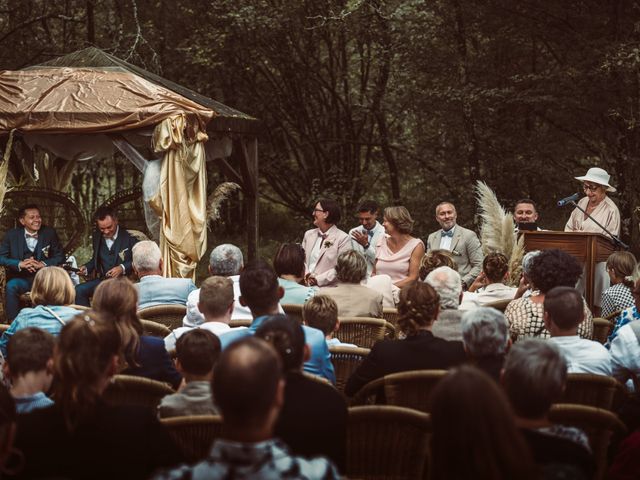 Le mariage de Franck et Julien à Négrondes, Dordogne 78