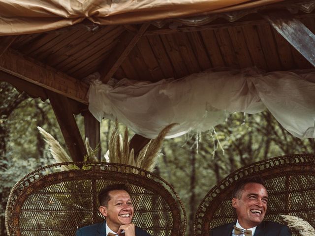 Le mariage de Franck et Julien à Négrondes, Dordogne 85