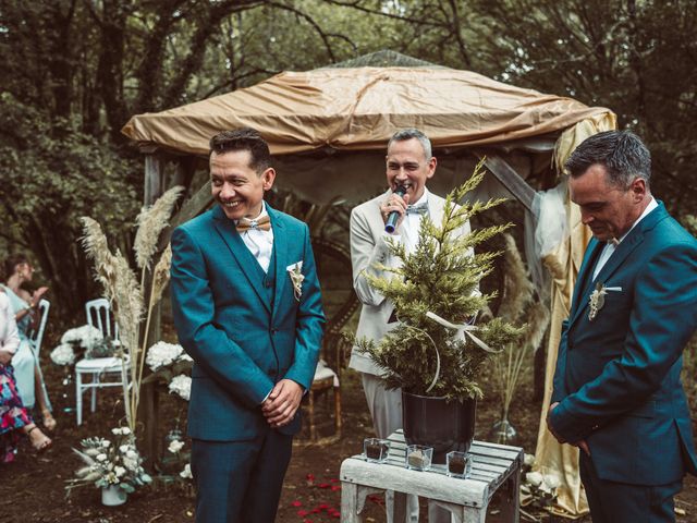 Le mariage de Franck et Julien à Négrondes, Dordogne 92