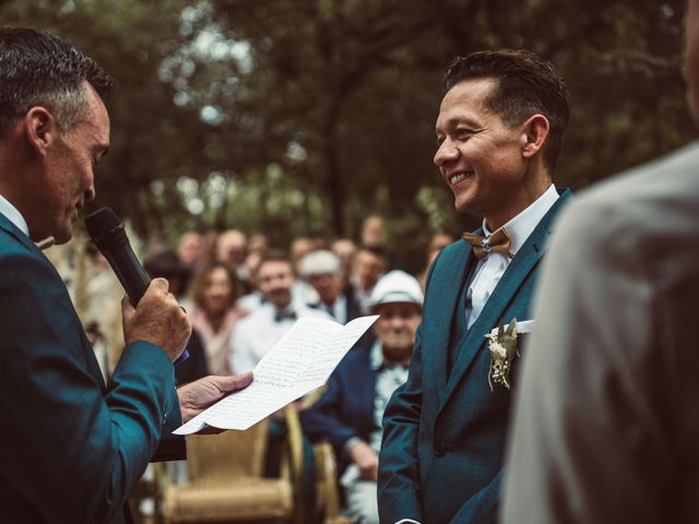 Le mariage de Franck et Julien à Négrondes, Dordogne 96